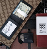 FPS Wallet True Black Leather